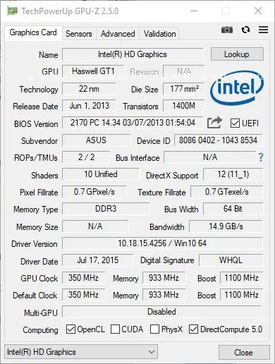 نرم‌افزار GPU-Z