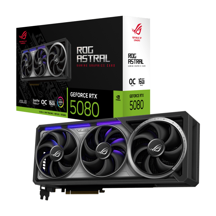 کارت گرافیکRTX5080-ROG-O16G کارت گرافیکRTX5080-ROG-O16G